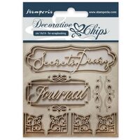 SCB25 - Figurine din carton de 1mm - 14x14 - Stamperia