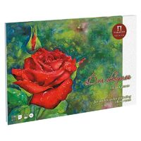 Bloc 20 file pentru acuarela Red Rose , A4 , 200gr. , Palazzo - P-ART