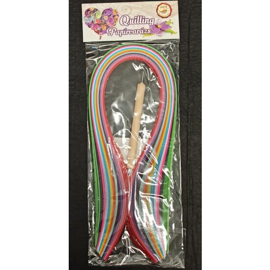 373001 Set hartie quilling 12 nuante + ac quilling - ANT-CH