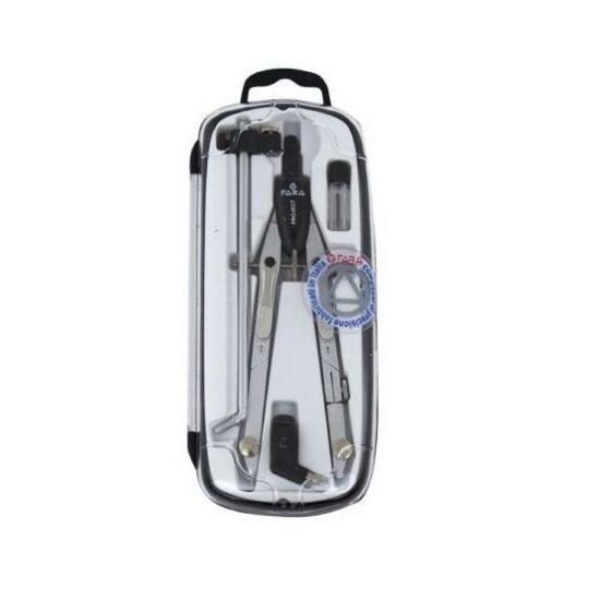 NF/03 - Compas argintiu cu extensie FARA Grafotech - REAL-W