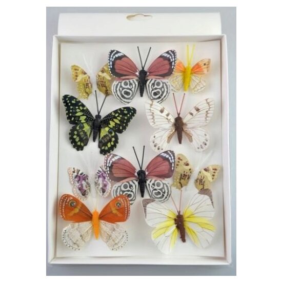 375137 Set 10 fluturasi decorativi - ANT-CH