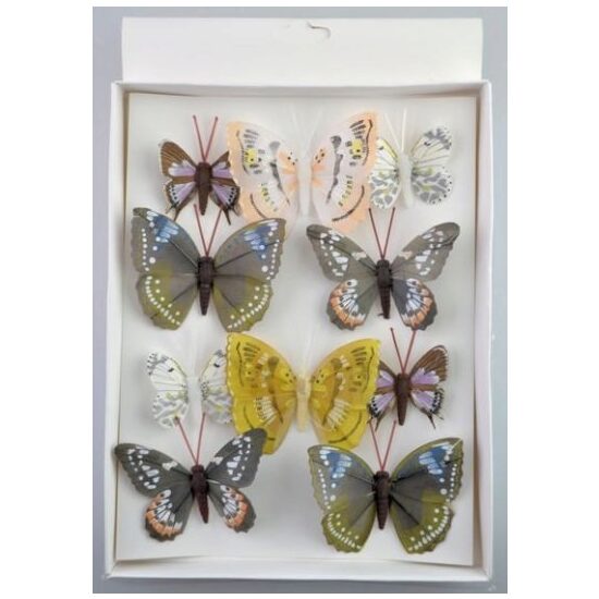 375138 Set 10 fluturasi decorativi - ANT-CH
