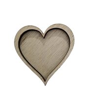 Baza martisor licheni - inima - IND-C