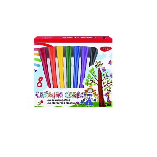 CC708 - Set 8 creioane cerate - DACO