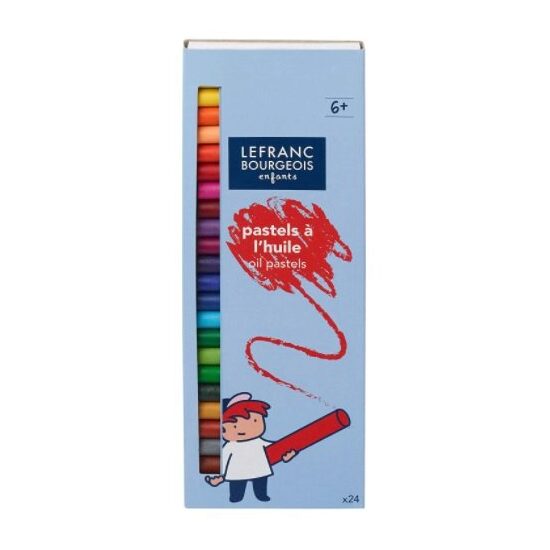 Set 24 pasteluri uleioase rotunde - Lefranc&Bourgeois