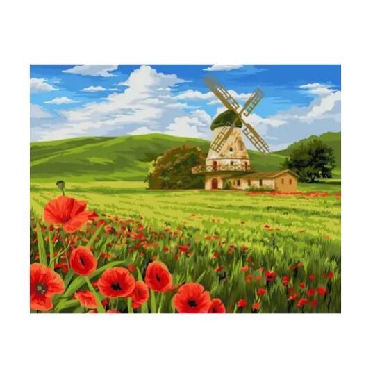 1251171464 Set pictura pe numere Fields of Switzerland - Sonnet