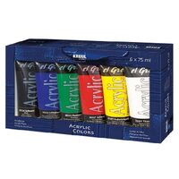 28260 - Set culori acrilice El Greco 6 x 75 ml - Kreul