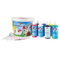 40155 - Set 6 culori window color + contur - Powerpack Castle - Kreul