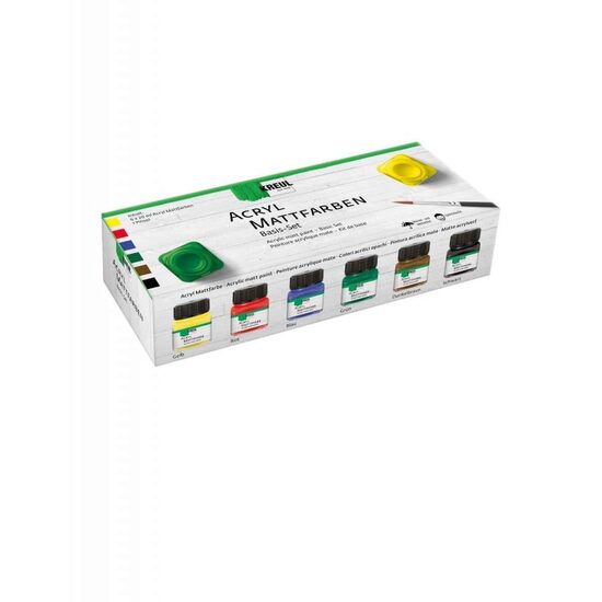 75600 - Set 6 x 20 ml culori acrilice mate - Kreul