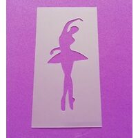 MS091 - Sablon refolosibil - Balerina - Electro