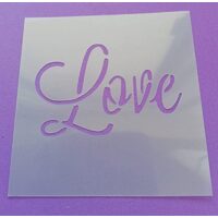MS113 - Sablon refolosibil - Love - Electro