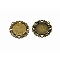 366813 - Medalion bronz, 2.5cm - ANT-CH