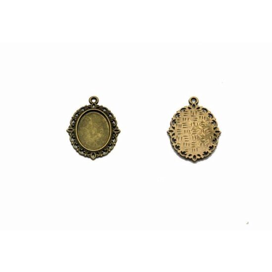 366836 - Medalion bronz, 1.3x1.8cm - ANT-CH