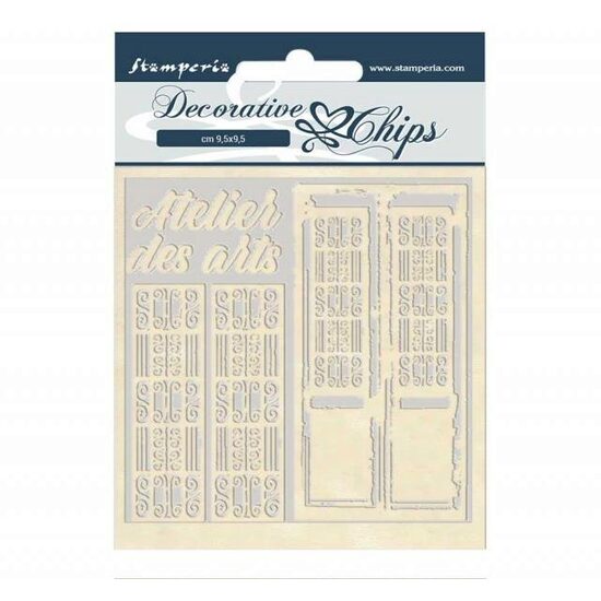 SCB48 - Figurine din carton de 1mm - 14x14cm - Stamperia