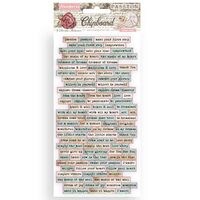 DFLCB23 - Etichete adezive - Passion quotes - coala 15x30cm - Stamperia