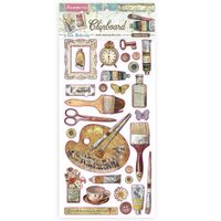 DFLCB25 - Etichete adezive - Atelier decorations - coala 15x30cm - Stamperia