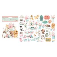 DFLDC29 - Decupaje asortate - Circle of love cats,dogs - Stamperia
