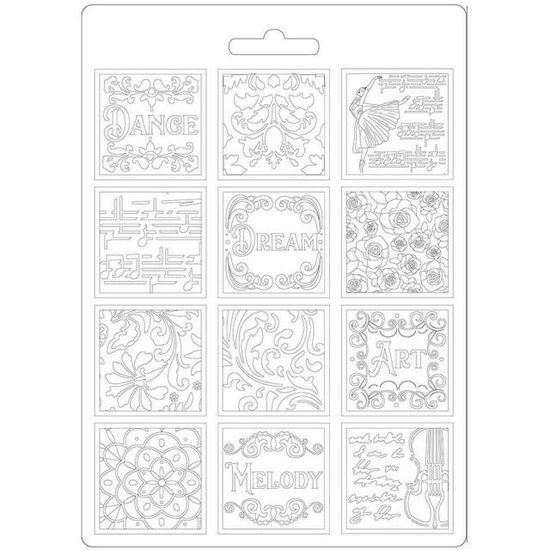 K3PTA576 - Matrita plastic A5 - 15x21cm - Stamperia