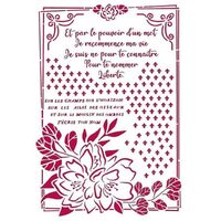 KSG457 - Sablon 21 X 29.7 cm - Stamperia