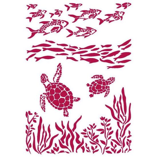 KSG460 - Sablon 21 X 29.7 cm - Stamperia