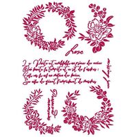KSG461 - Sablon 21 X 29.7 cm - Stamperia