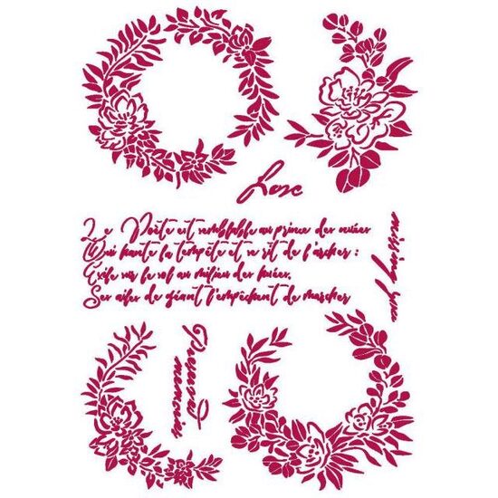 KSG461 - Sablon 21 X 29.7 cm - Stamperia