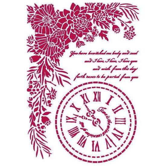 KSG465 - Sablon 21 X 29.7 cm - Stamperia