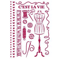 KSG467 - Sablon 21 X 29.7 cm - Stamperia