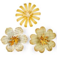 C - 657823 Cutter Bigz Flowers nr 4/ Flori - Sizzix