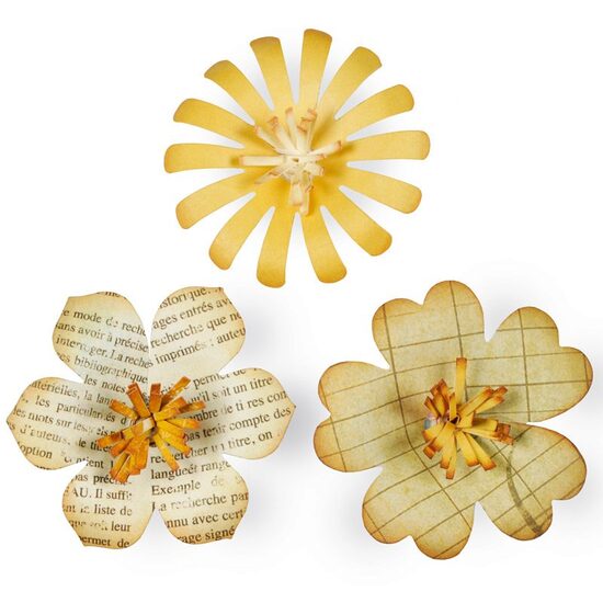 C - 657823 Cutter Bigz Flowers nr 4/ Flori - Sizzix