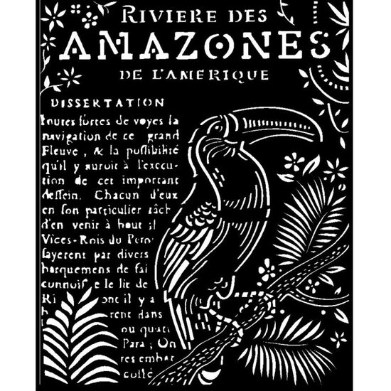 KSTD065 - Sablon 20x25x0.2mm gosime - Stamperia