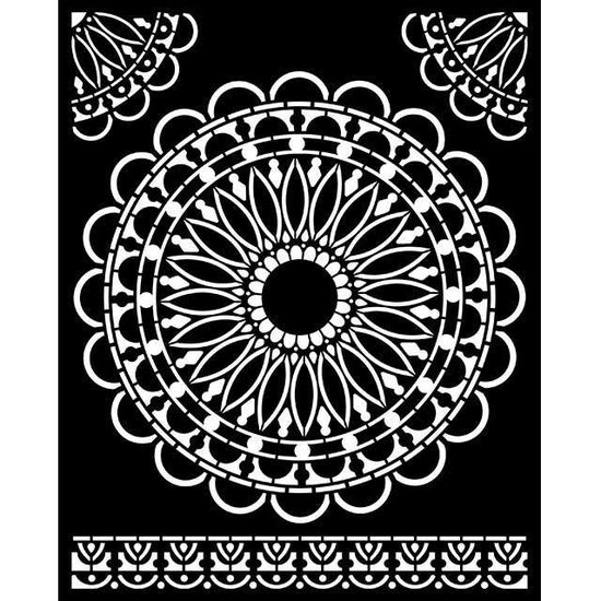 KSTD074 - Sablon 20x25x0.2mm gosime - Stamperia