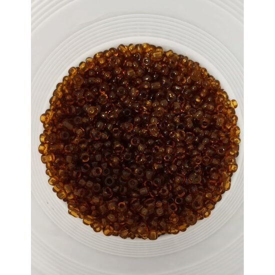 369347 - Margele de nisip 250gr - aprox. 2mm - maro transparent - ANT-CH
