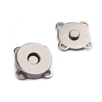 730018 - Inchizatoare / Capsa magnetice de cusut, 18 mm - nichel - STKL