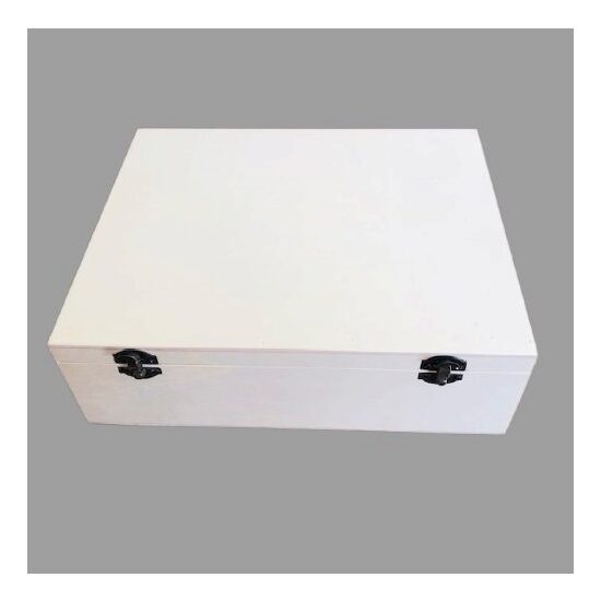12C - Cutie ceai 12 compartimente , lemn - 30 X 24.3 x 9 cm - RIL.