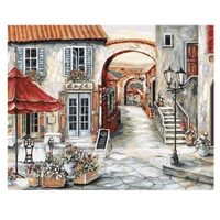 1251171579 Pictura in acril pe numere Italian Cafe - Sonnet