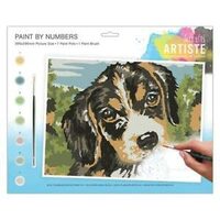 DOA-550702 - Set pictura pe numere - 39.5 x 29.5 cm - Dog - Dp Craft