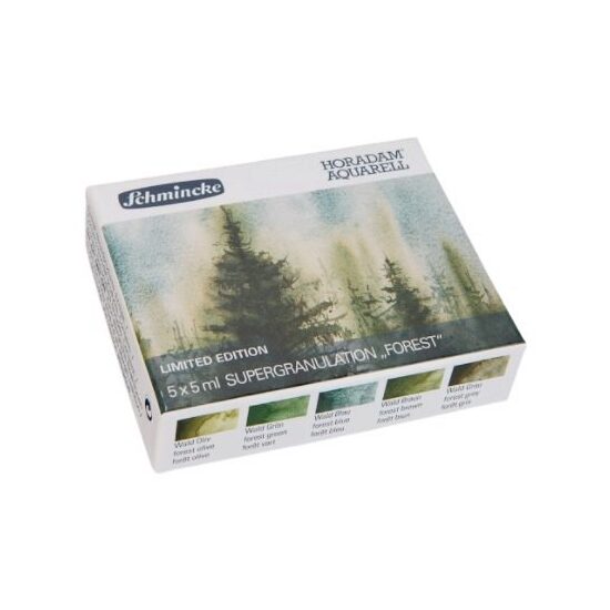 74847 Set 5 acuarele Horadam Supergranulation FOREST - Schmincke