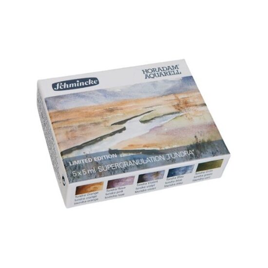 74848 Set 5 acuarele Horadam Supergranulation TUNDRA - Schmincke