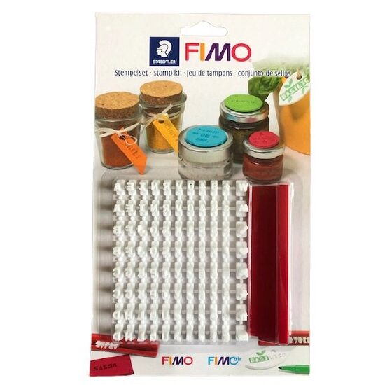 8700-09 - Kit stampile + maner - Fimo
