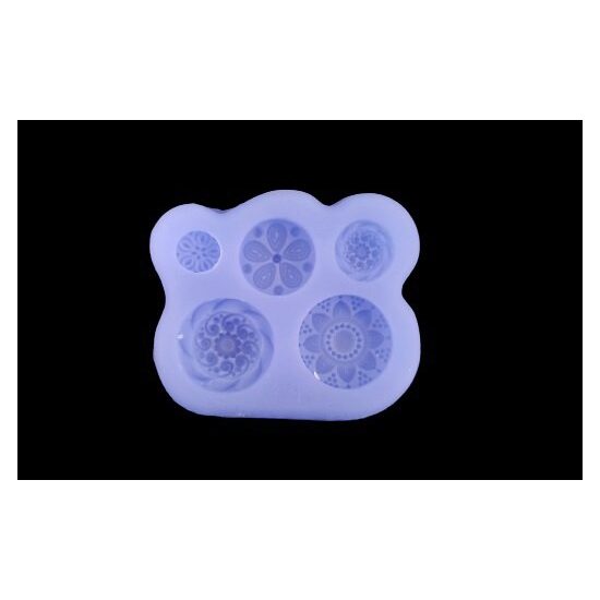 M90425 Matrita, mulaj silicon, 5 mandala - ANT-CH