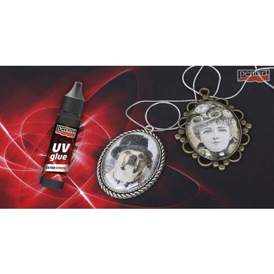 40091 UV Glue extra strong, 20 ml - Adeziv UV - Pentart