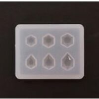 38181 Matrita, mulaj silicon transparent, 4x5x0.5cm - Pentart