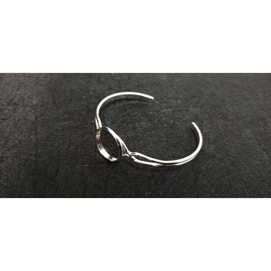 39585 Bratara metalica argintie - Pentart