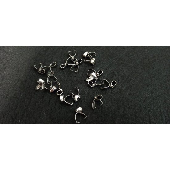 39594 Set 20g agatatori pandantiv nichelate, 0.4x1.6cm - Pentart