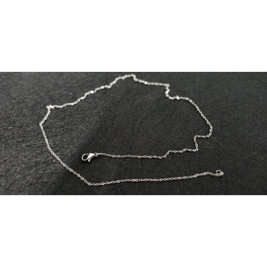 39600 Lantisor subtire nichelat, 45cm - Pentart