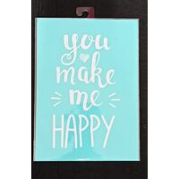 40130 Sablon autoadeziv din matase plasticata, 14.7x21cm - Pentart