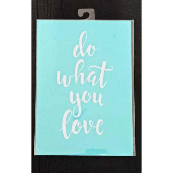 40132 Sablon autoadeziv din matase plasticata, 14.7x21cm - Pentart