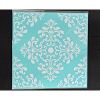 40133 Sablon autoadeziv din matase plasticata, 21.5x21.5cm - Pentart