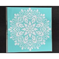 40134 Sablon autoadeziv din matase plasticata, 21.5x21.5cm - Pentart